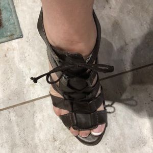 LAMB sexy strappy heels